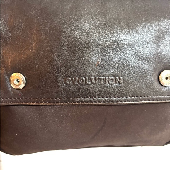 Francisco Biasia Revolution Dark Brown Bag - Picture 4 of 9